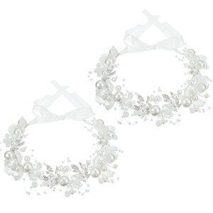 Flower Girl Headband Rhinestone Crystal Bridal Hair Accessory for Girls
